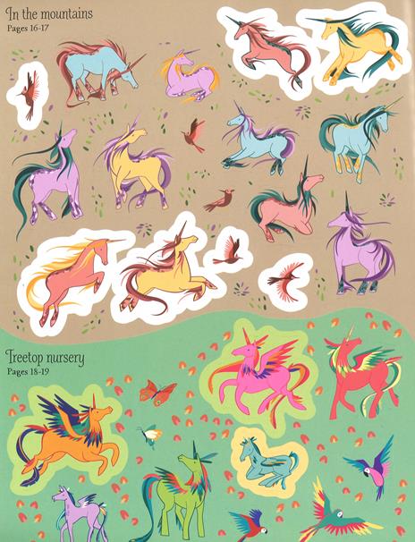 Unicorns Sticker Book - Fiona Watt - 4