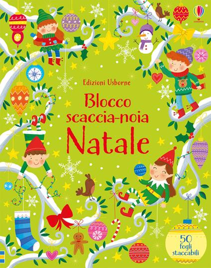 Blocco scaccia-noia per Natale. Ediz. a colori - Kirsteen Robson - copertina