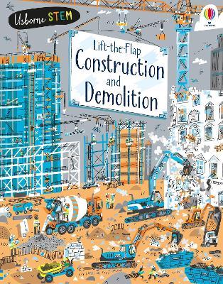 Lift-the-Flap Construction & Demolition - Jerome Martin - cover