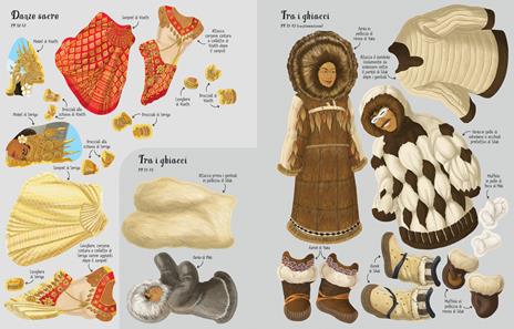 Costumi tradizionali dal mondo. Con adesivi. Ediz. illustrata - Emily Bone - 4