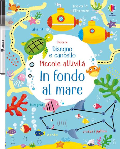 In fondo al mare. Ediz. a colori. Con gadget - Kirsteen Robson - copertina