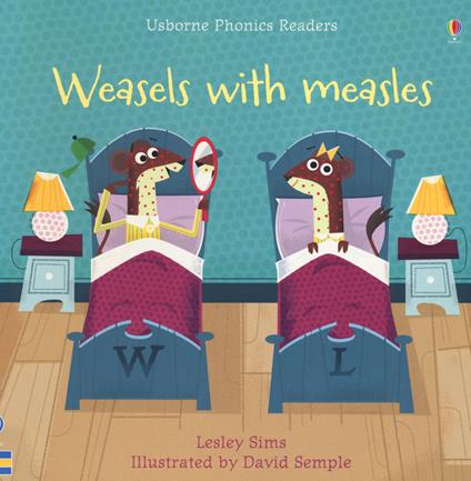 Weasels with Measles - Lesley Sims - cover