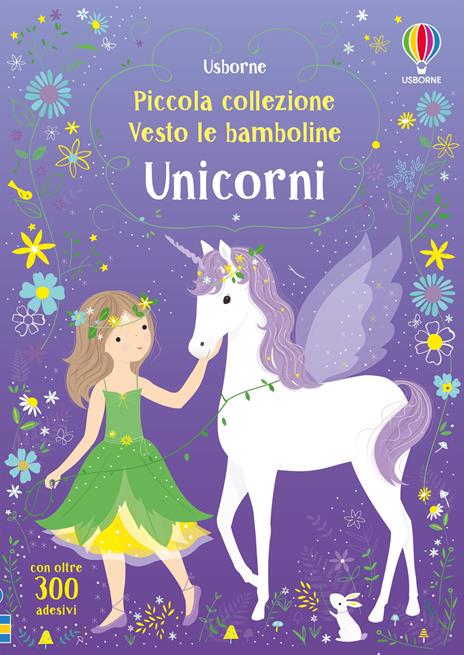 Unicorni. Con adesivi. Ediz. a colori - copertina