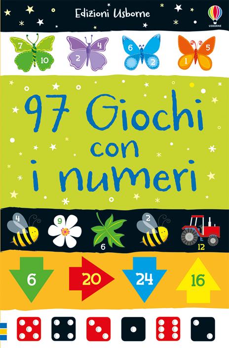 97 giochi con i numeri. Ediz. a colori - Simon Tudhope,Sarah Khan - copertina