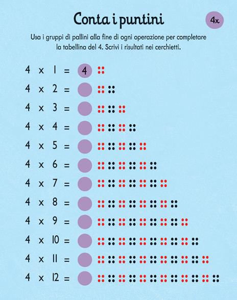 Blocco di giochi con le tabelline. Ediz. a colori - Sam Smith - 2