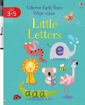 Early Years Wipe-Clean Little Letters - Jessica Greenwell - cover