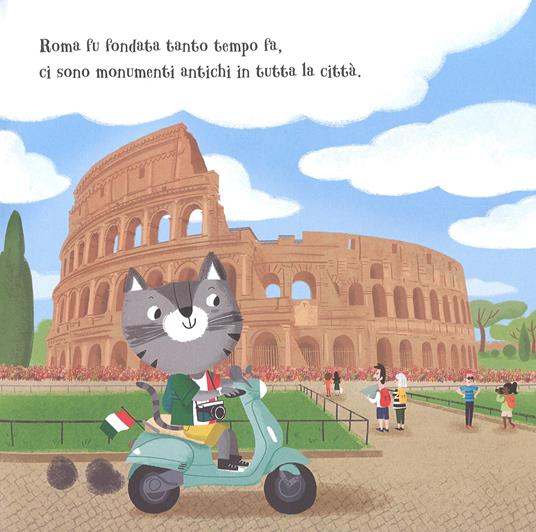 Micio micetto, dove sei stato? Roma. Ediz. a colori - Russell Punter - 3