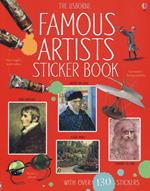 Famous artists sticker book