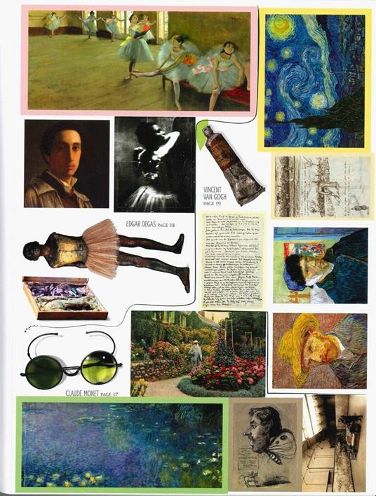 Famous artists sticker book - Megan Cullis - 3