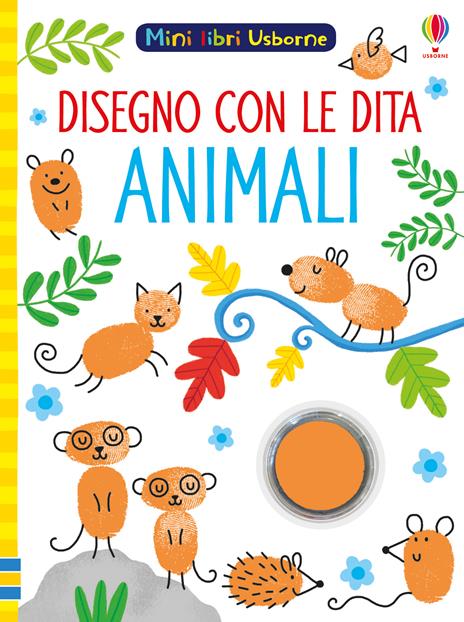 Animali. Disegno con le dita. Ediz. a colori. Con gadget - Sam Smith - copertina