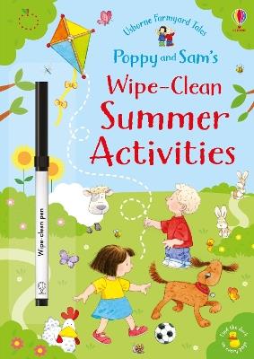Poppy and Sam's Wipe-Clean Summer Activities - Sam Taplin - cover
