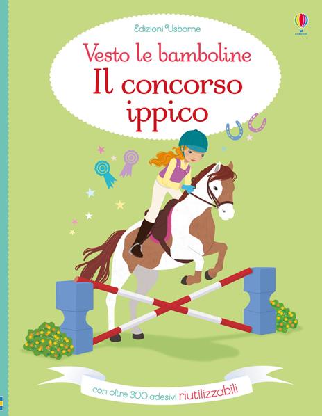 Il concorso ippico. Con adesivi. Ediz. a colori - Lucy Bowman - copertina