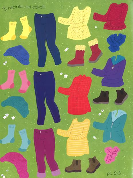 Il concorso ippico. Con adesivi. Ediz. a colori - Lucy Bowman - 5