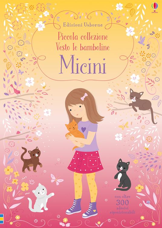 Gattini. Con adesivi. Ediz. a colori - Fiona Watt - copertina