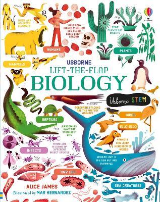 Lift-the-Flap Biology - Alice James - cover