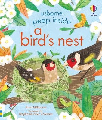 Peep Inside a Bird's Nest - Anna Milbourne - cover