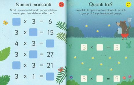 Tabelline del 3, 4, 6 e 8. Blocco di attività. Primi mattoncini - Sam Smith - 4