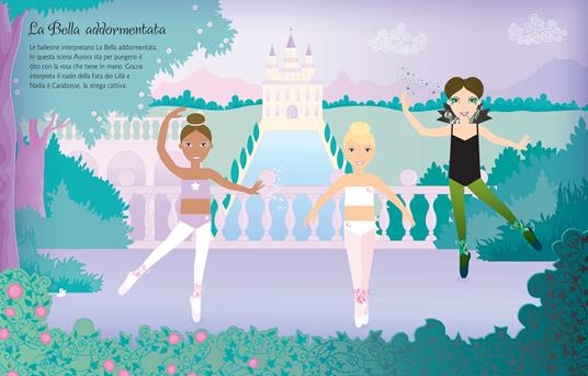 Ballerine e amichette. Con adesivi. Ediz. a colori - Leonie Pratt,Fiona Watt - 3