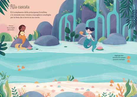 Le sirenette. Con adesivi. Ediz. a colori - Holly Bathie - 5