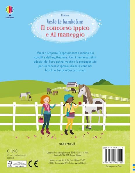 Il concorso ippico-Al maneggio. Con adesivi. Ediz. a colori - Lucy Bowman - 7