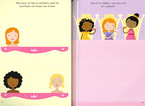 Le principesse. Con adesivi. Ediz. a colori - Kirsteen Robson - 2