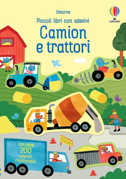 Camion e trattori. Ediz. a colori - Hannah Watson - copertina
