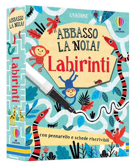 Labirinti. Abbasso la noia! Con gadget - Lucy Bowman - copertina