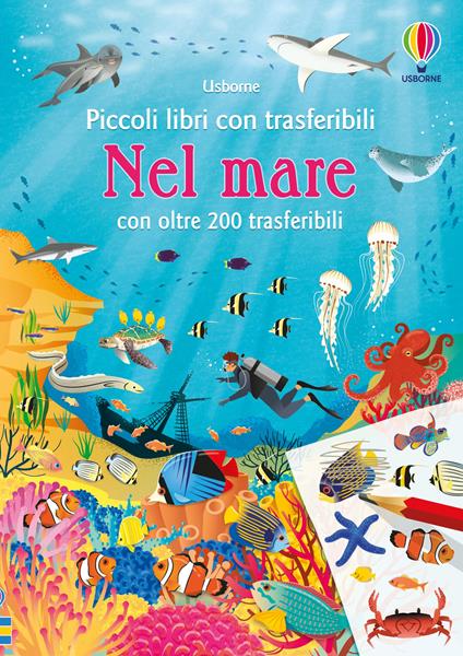 Nel mare. Ediz. a colori. Con adesivi - Fiona Patchett - copertina