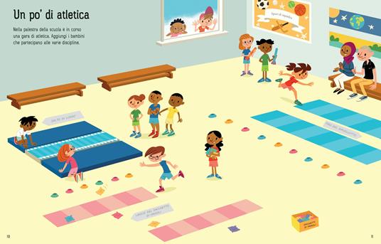 La giornata dello sport. Con adesivi. Ediz. a colori - Jessica Greenwell - 3