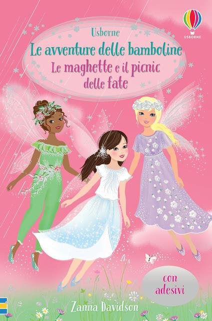 Le maghette e il picnic delle fate. Con adesivi - Zanna Davidson - copertina