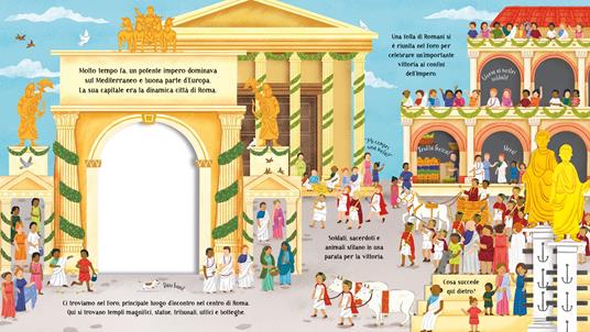 L'antica Roma. Ediz. a colori - Abigail Wheatley - 2