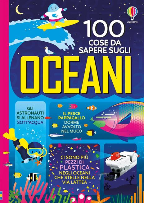 100 cose da sapere sugli oceani - copertina