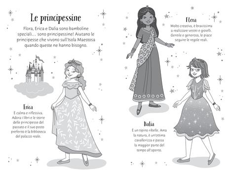 Le principessine nel Regno delle Nuvole. Con adesivi. Ediz. illustrata - Zanna Davidson - 2