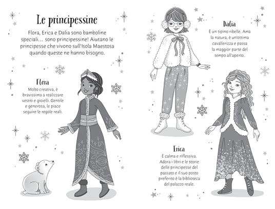 Le principessine nel Regno delle Nevi. Con adesivi - Zanna Davidson - 2