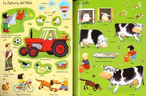 Nella fattoria. Poppy e Sam. Con adesivi. Ediz. a colori - Jessica Greenwell - 3