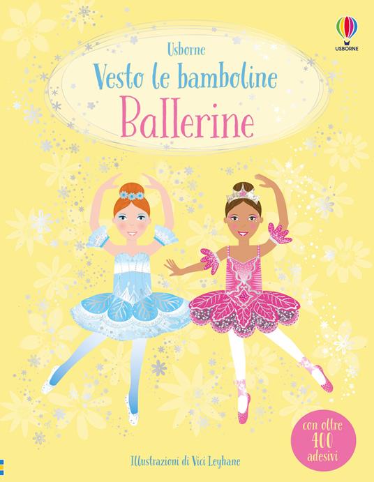 Ballerine. Con adesivi. Ediz. a colori - Fiona Watt - copertina
