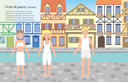 In giro per il mondo. Con adesivi. Ediz. a colori - Emily Bone - 2