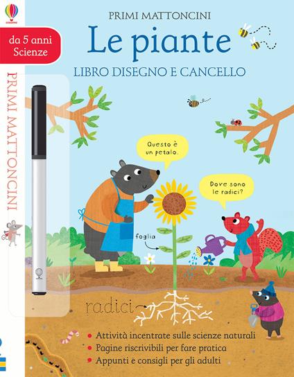 Le piante. Libro disegno e cancello. Primi mattoncini scienze. Con gadget - Hannah Watson - copertina
