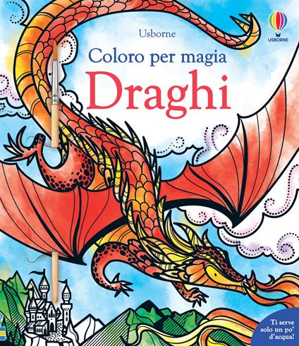 Draghi. Ediz. illustrata. Con pennello - Camilla Garofano - copertina