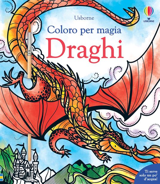 Draghi. Ediz. illustrata. Con pennello - Camilla Garofano - copertina