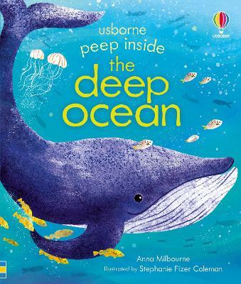 Peep Inside the Deep Ocean - Anna Milbourne - cover
