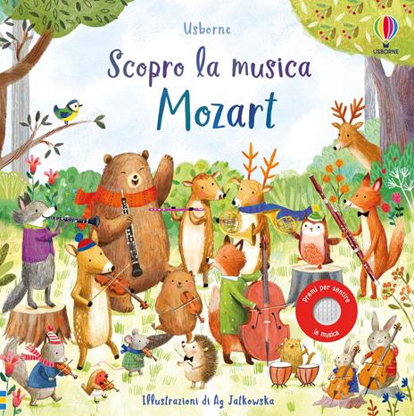 Mozart. Ediz. a colori - Sam Taplin - copertina