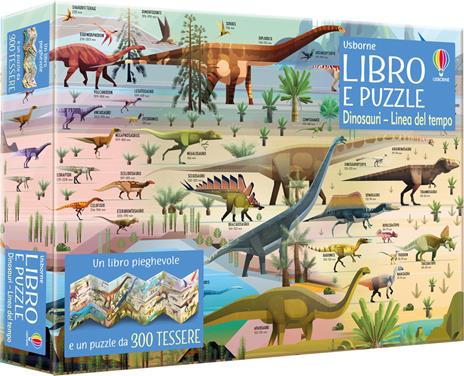 Dinosauri. Linea del tempo. Con puzzle - Rachel Firth - copertina