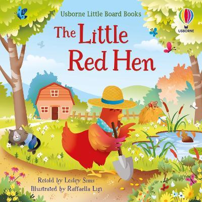 The Little Red Hen - Lesley Sims - cover