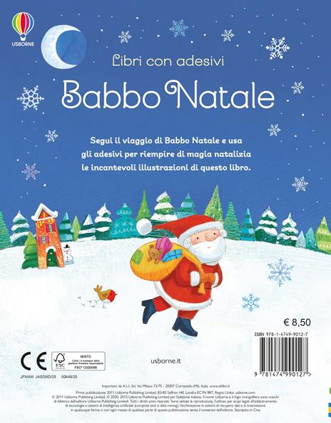 Babbo Natale. Con adesivi. Ediz. a colori - Sam Taplin - 3