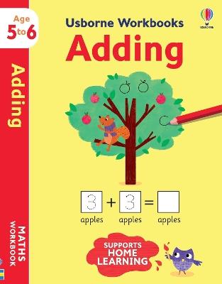 Usborne Workbooks Adding 5-6 - Holly Bathie - cover