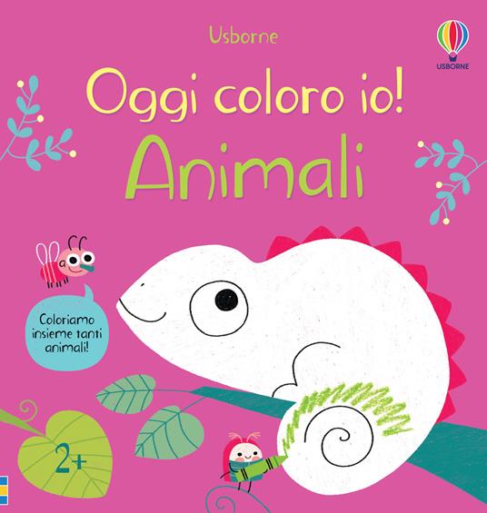 Oggi coloro io! Animali - copertina