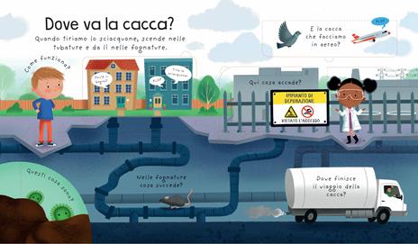 Dove va la cacca? Ediz. a colori - Katie Daynes - 2