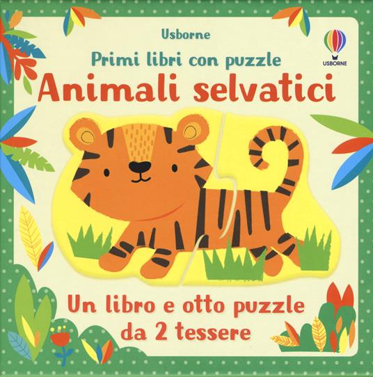 Animali selvatici. Ediz. a colori. Con puzzle - Matthew Oldham - copertina