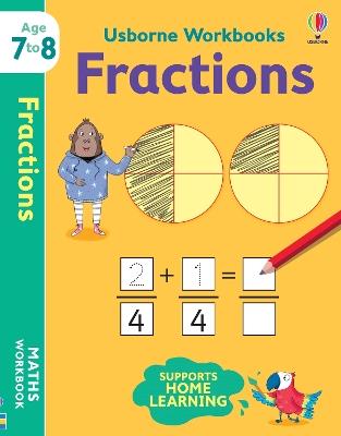 Usborne Workbooks Fractions 7-8 - Holly Bathie - cover